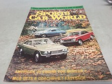 Aug 1966 SPORTS CAR WORLD Mag