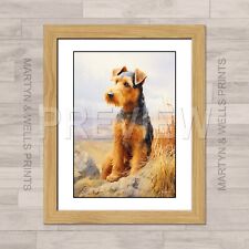 Welsh Terrier print. by L