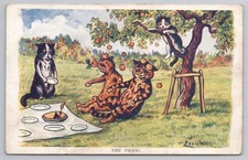 Louis Wain Cats Postcard "The