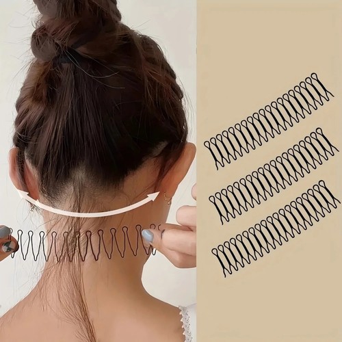 Wavy hair trimming - fork,