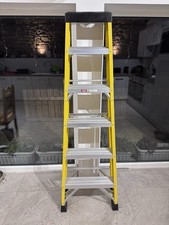 Electricians Sterk Systems EN131 Fibreglass Step Ladder 30000v - 6 Tread 1.8m