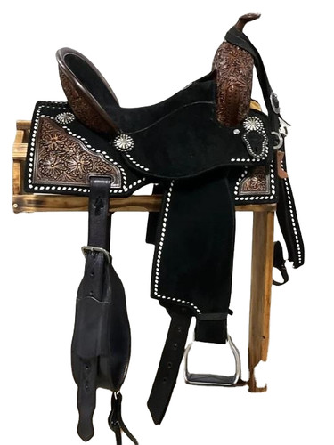 Leather western barrel racing - leather,