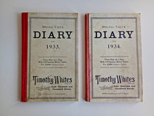 2 Vintage Timothy Whites 1930s