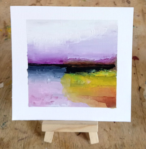 Landscape original oil - landscape,