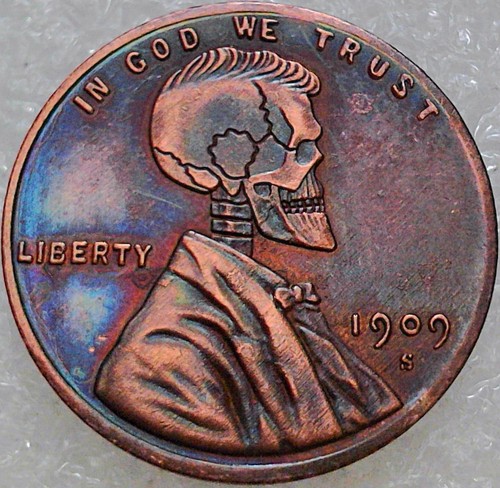 Hobo nickel skull - hobo,
