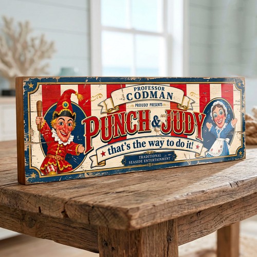 Punch and judy large 40cm - and,