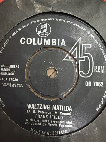 Frank ifield vinyl waltzing - ifield,