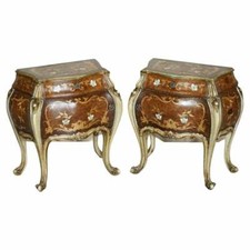 FINE PAIR OF ITALIAN MARQUETRY