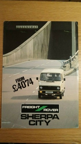 Freight rover sherpa city - rover,