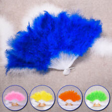 Fluffy Feather Hand Fan
