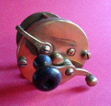 ANTIQUE 4 BROTHERS BRASS SPECIAL NO 40 200YD SURF CASTING REEL