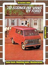 Metal Sign - 1970 Ford