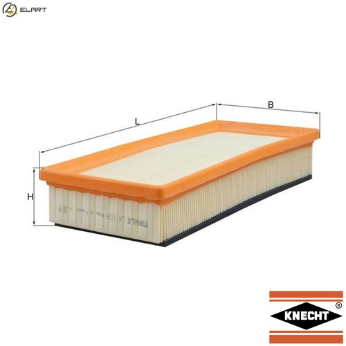 Air filter 1026 for alfa - lx,