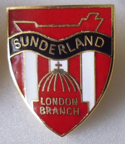 Sunderland enamel football - enamel,