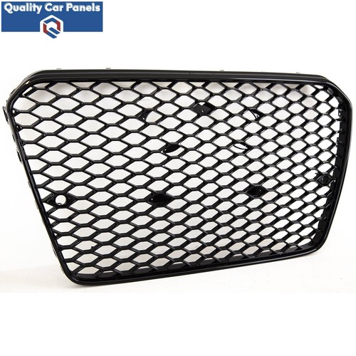 Front grille gloss black - front,