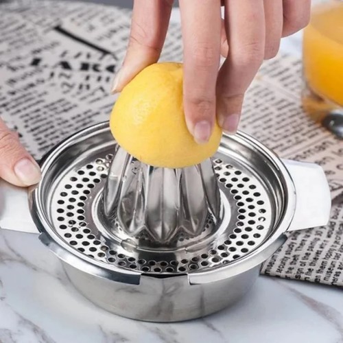 Manual stainless steel lemon - stainless,