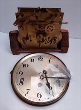 Westminster Clock Movement With Dial Glass & Hands