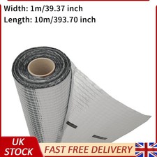 10Meter Vapour Barrier Waterproof Thermal Insulation Aluminium Foil Membrane UK