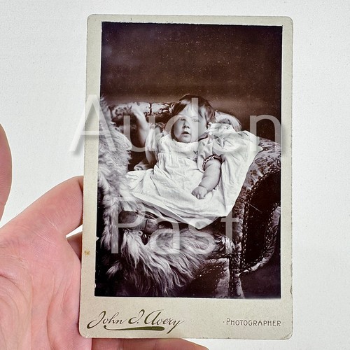 Antique victorian cabinet card - victorian,