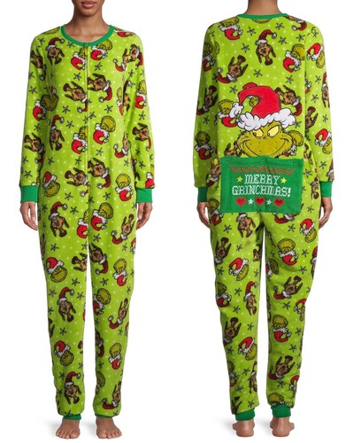The grinch pajamas womens one - pajamas,