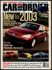  OCTOBER 2002 CAR AND DRIVER