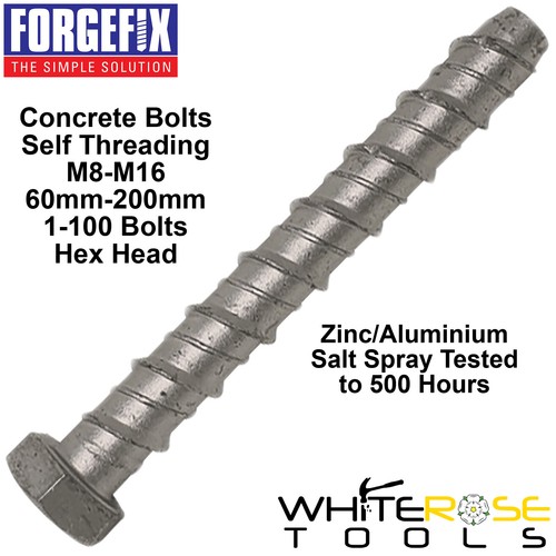 Forgefix concrete bolts - forgefix,