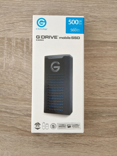 500gb drive mobile ssd - g-drive,
