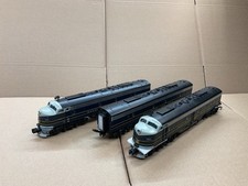 MTH O GAUGE DIESEL LOCOMOTIVES SET E8 ABA 3 CAR UNIT BALTIMORE & OHIO W/SOUND !