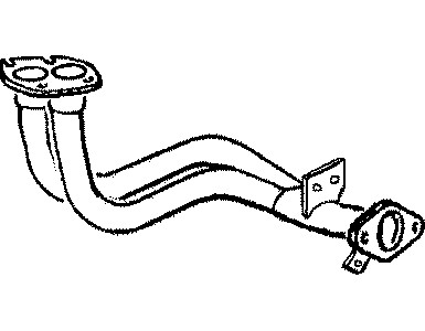 Klarius front exhaust pipe - klarius,