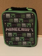 Mojang Minecraft Creeper Kids lunch Bag