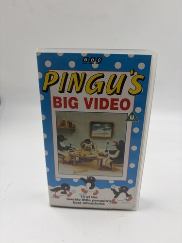 Pingu big video vhs - pingu's, 14