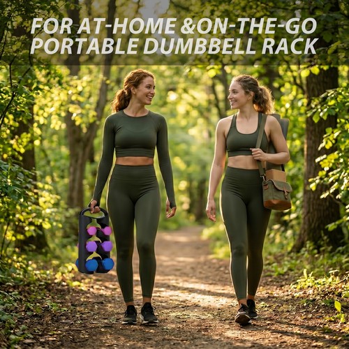Pairs dumbbell set with 3 - set,