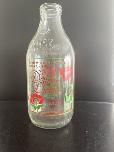 Vintage 1980s pint dairy - 1980s,