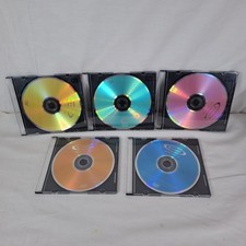 5 x Blank Verbatim 4.7Gb DVD-R Colour Discs - Speed 8X - Please See Pictures