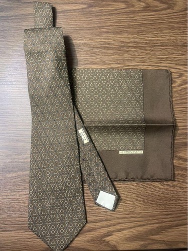 Hermes tie pocket - tie, &