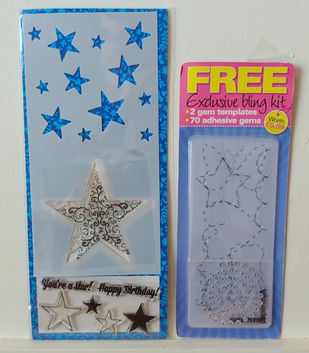 Stamp stencil set star - set,