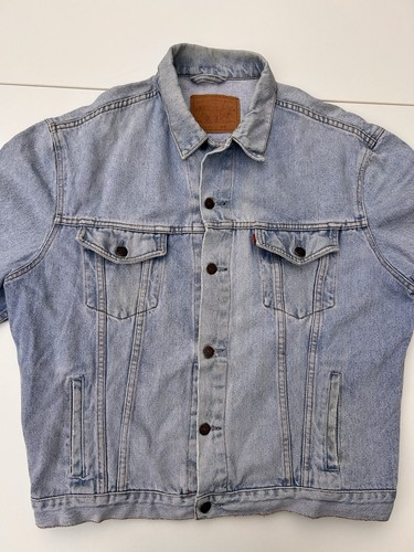Vintage levis denim jacket - denim, xl