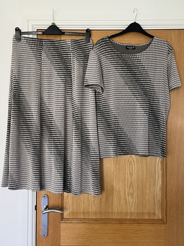Saloos black beige - black/beige, geometric