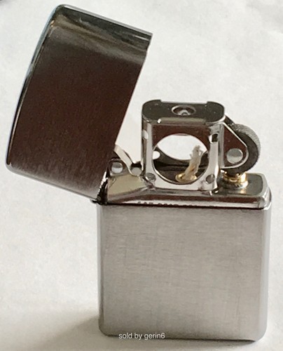 Zippo windproof brushed - brushed, chrome