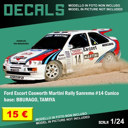 Decals repro ford escort - decals,
