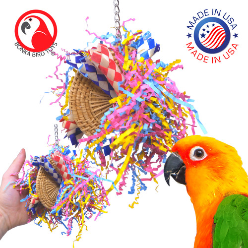 1525 discpuff bonka bird toy - discpuff,