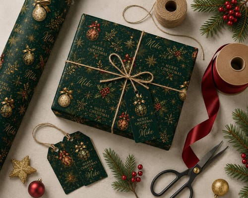 Personalised christmas gift - personalised,