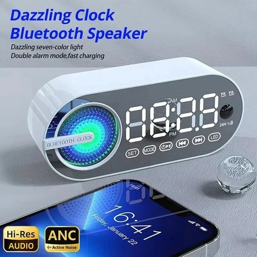 Digital alarm clock bluetooth - clock,