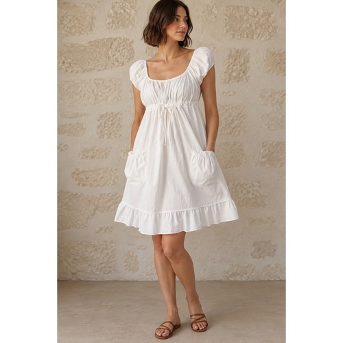 Willow white 100 linen - willow,