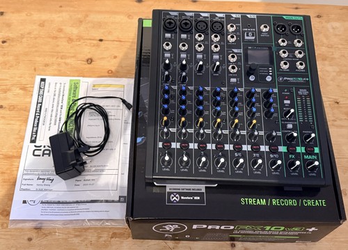 Mackie profx10v3 channel - profx10v3+, 10-channel
