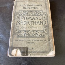 c1930s Pitman's Shorthand Book