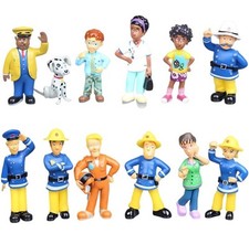 Fireman Sam Figures Set, Cake Toppers