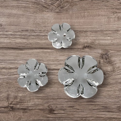 Acrylic clear flower - shape, 2