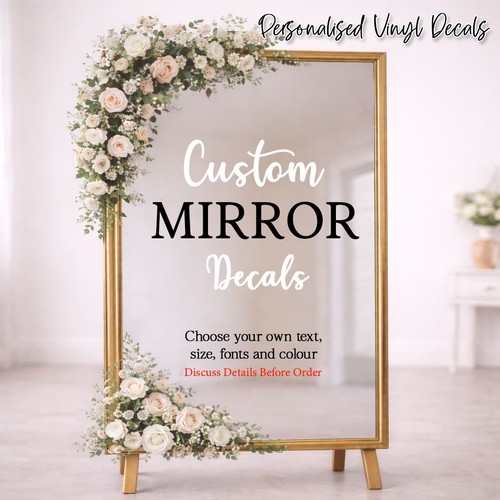 Custom mirror decals - mirror,