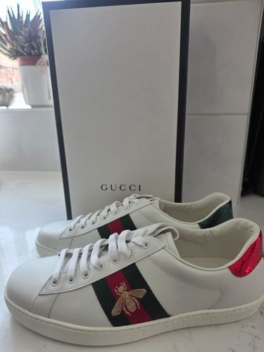 Gucci ace white with web - ace,
